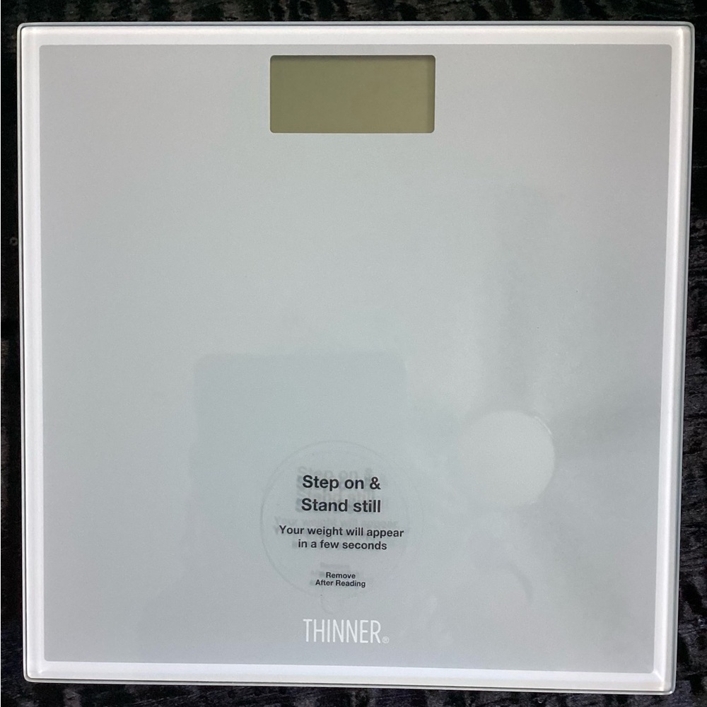 White Digital Bathroom Scale